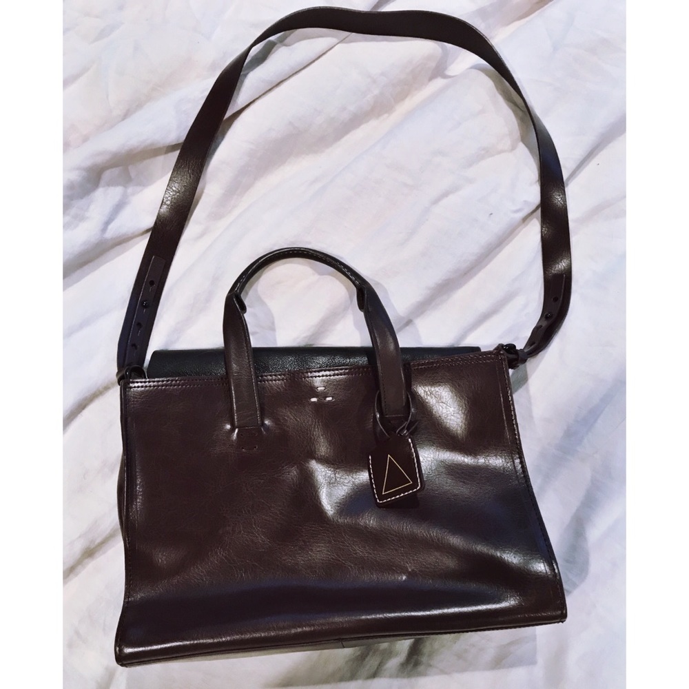 Kelsi Dagger Vegan Leather burgundy Purse